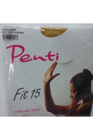 Penti Maxi Fit Parlak 2 Adet Ten Rengi Külotlu Çorap Ten Rengi