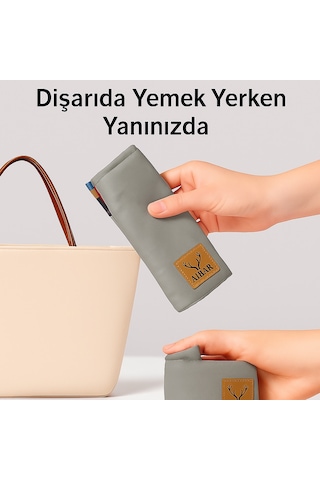 Aibar Taşınabilir Güvenli Mama Sandalyesi - Taşıma Keseli