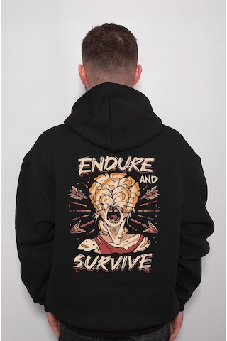 Endure And Survive Savaşçı Kadın Sweatshirt Unisex Kapüşonlu Hoodie 001