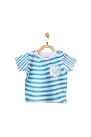 Andywawa Erkek Bebek Balina Motifli 2li Tişört Takımı Ac21561r 001