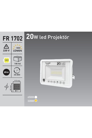 20w Slim Led Projektör