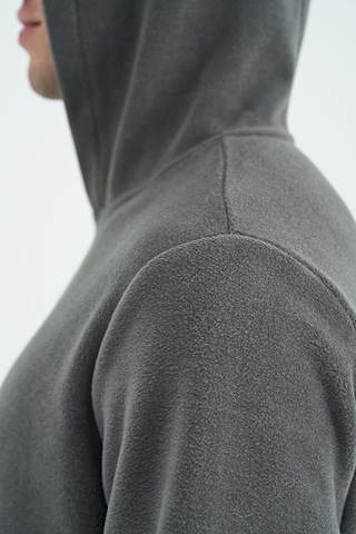 Tommy Life Hern Koyu Gri Erkek Polar Sweatshirt - 88301 Koyu Gri