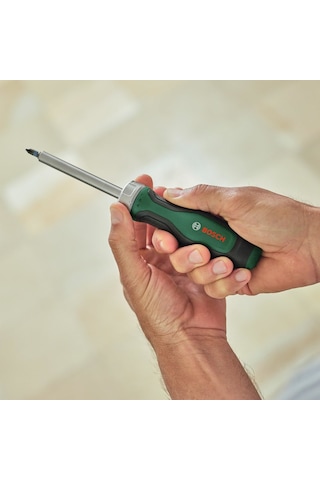 Bosch 1/4'' Uçlu Cırcırlı Tornavida - 1600A02Z99
