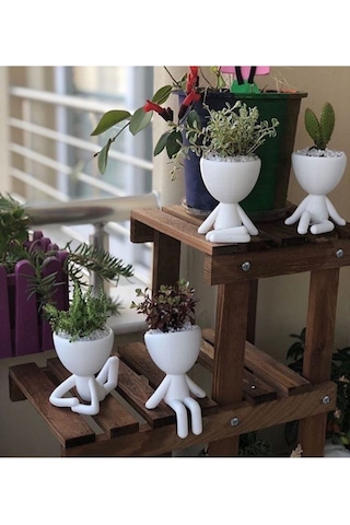 Insansı Saksı 4'lü Set