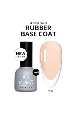 Momo Professional French Cover Rubber Base Coat Fc06 10 Ml