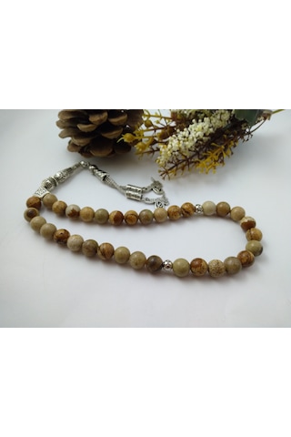 Jasper Taşı Tespih / Doğaltaş Tespih N11.6715