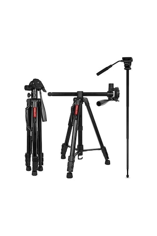 Kingjoy Vt-890h Deve Boyu Profesyonel Tripod