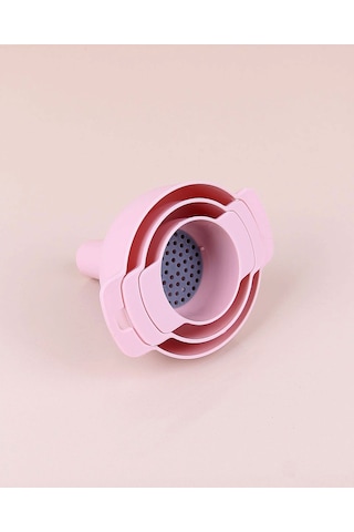 Periboia Süzgeçli 3 Lü Huni Seti Karışık Renkli