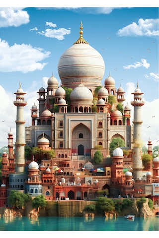 Anatolian 1500 Parçalık Puzzle - Tac Mahal 4579