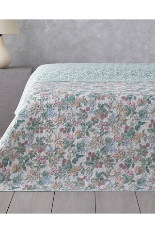 English Home Fruit Fiesta Tek Kişilik Çok Amaçlı Örtü 160x220 Cm Yeşil Yeşil