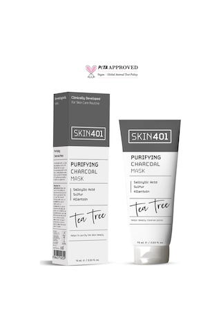 Skin401 Arındırıcı Sülfür & Kömür Maskesi 75ml