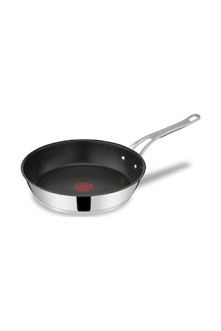 Tefal Jamie Oliver Cook's Classics Kızartma Tavası 28 Cm, İndüksiyon Tavası, Yapışmaz Kaplama, İdeal Kızartma Sıcaklığında Termal Sinyal, Fırına Dayanıklı, Paslanmaz Çelik Tava, Perçinli Sap, E3060635 Siyah