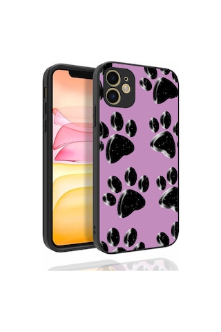 Apple Uyumlu iPhone 11 Uyumlu Desenli Kamera Korumalı Parlak Zore Nora Kılıf-no3 NO3 -