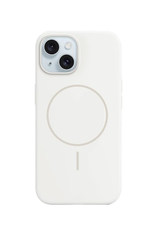 Bikapak Magsense Apple Uyumlu iPhone 13/14 Beyaz Kapak Beyaz