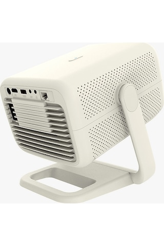 Everest Pj05 Adonis 4k Destekli Otomatik Odaklanma Taşınabilir Projeksiyon Cihazı Krem