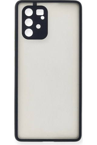 Gld-spt- Newface Samsung Uyumlu Galaxy A91 / S10 Lite Kılıf Montreal Silikon Kapak - Lacivert
