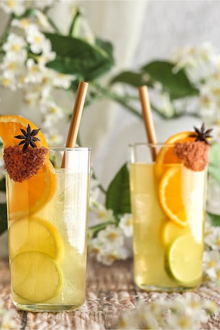 Lav Assos Cam Meşrubat Bardağı 6'lı 490 ml (Su/Kokteyl/Soğuk Kahve/Smoothie /Milkshake Bardağı )