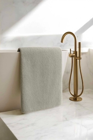Luxury Hotel 90x150 Cm %100 Pamuk Banyo Havlusu Gramajlı Gri Çok Renkli