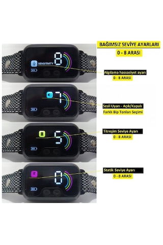 Petainer Pb70 Havlama Tasması Havlama Önleyen Köpek Eğitim Tasma