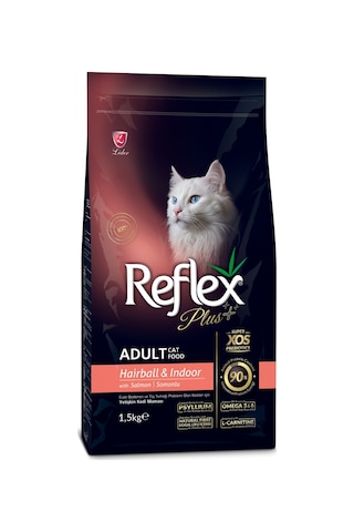 Reflex Plus Hairball Somonlu Yetişkin Kedi Maması 2 x 1500 G