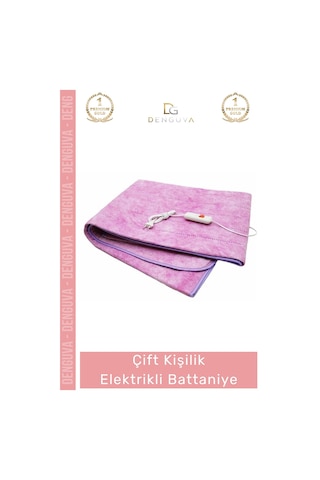 Elektriklibattaniye 120x160 Hızlı Isınan Ekonomik Konforlu Güvenli Yumuşak Çift Kişilik Elektrikli Çok Renkli