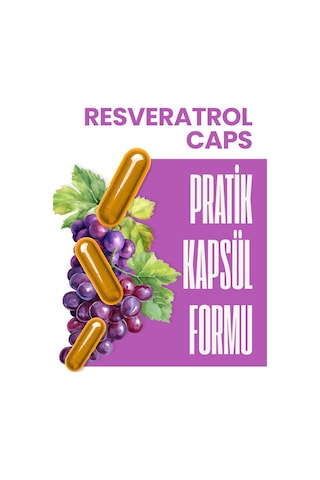 Vitisfera Resveratrol Caps 20 Kapsül