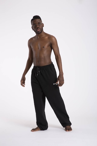 Büyük Beden Erkek Eşofman Altı Cepli Fermuarlı Blr-08- 1000 Siyah