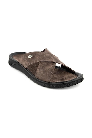Muya Vegas 33301-004 Anatomik Taban Erkek Terlik Kahve 40-45 Kahverengi
