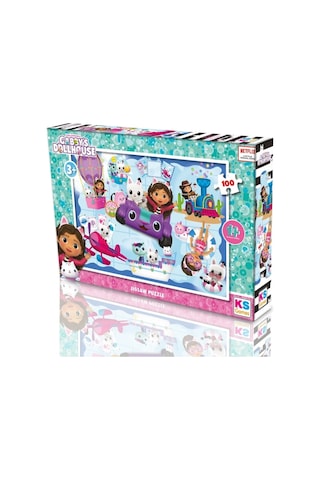 Nessiworld Gabby's Dollhouse Puzzle 100 Parça