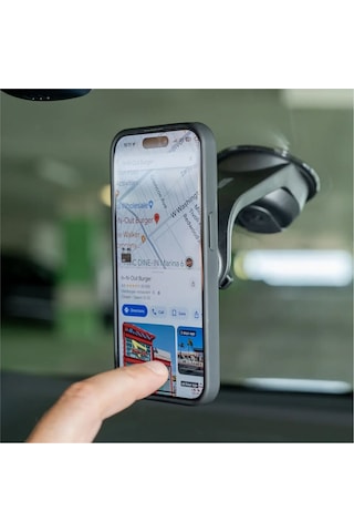 Sp Connect C+ Kablosuz Şarjlı Araç İçi Vantuzlu Manyetik Bağlantı Siyah