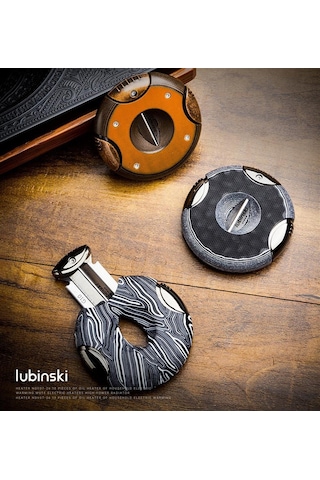 Lubinski Yuvarlak Puro Kesici V-cut Black 60ring