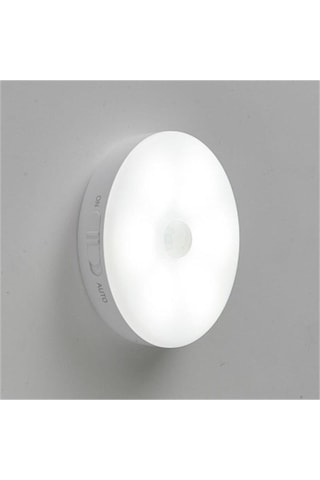 Seldur Kandela Şarjlı Sensörlü Gece Led Lambası Beyaz Işık Çok Renkli