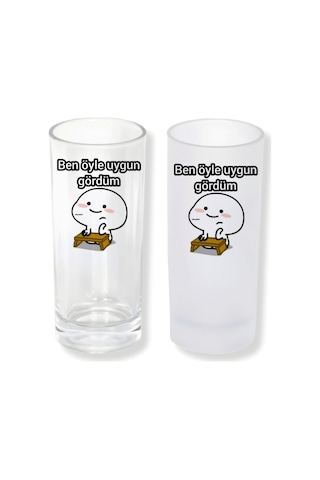 Ben Öle Uygun Gördüm Buzlu Ya Da Buzsuz Seçenekleriyle Rakı Bardağı