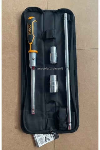 İngco Çelik Pro 1/2'' Çapraz Bijon Anahtar 17-19-22-23 Bijon Sökme Anahtarı