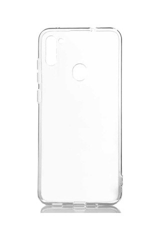 Galaxy A11 Kılıf Zore Şeffaf Ince Ve Esnek Süper Silikon Kılıf Renksiz