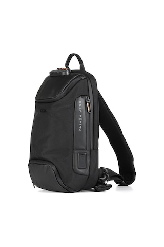 Ççs Çapraz Omuz Göğüs Çantası Siyah