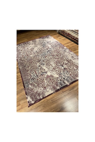 Magnifique Mq24c 200x290 Bordo Bej Halı