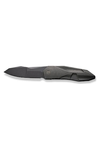 We Knife Solid Black Titanium Integral Handle Black Stonewashed Cpm 20cv Blade Çakı Siyah