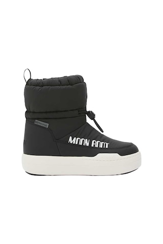N001 Black Bot Kız Çocuk 80d3440090 Moon Boot Jr Park Tube Mid Wp Siyah