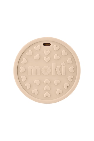 Silikon Diş Kaşıyıcı Kuki Latte Bej