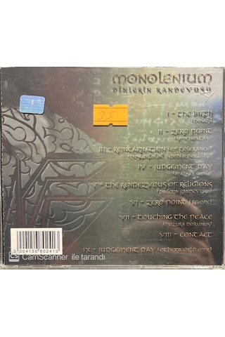 Plak Değildir Cd Dir Cd Monolenium Dinlerin Randevusu Cd