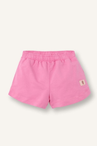 Defacto İnce Sweatshirt Kumaşı Şort Kız Bebek H4866a526smpn179 Pembe-pn179