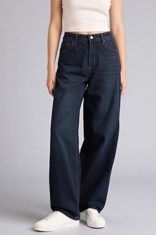 Defacto Baggy Fıt Yüksek Bel Uzun Jean Pantolon E4662ax26spnm40 Siyah-nm40