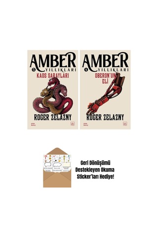 Kaos Sarayları Amber Yıllıkları 5 + Oberon Un Eli Amber Yıllıkları 4