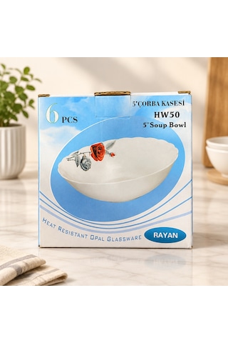 5 No Opal Kase Ayto Pazarlama Mutfak Gereçleri Sofra Kase & Çerezlik Ürün çok Renkli