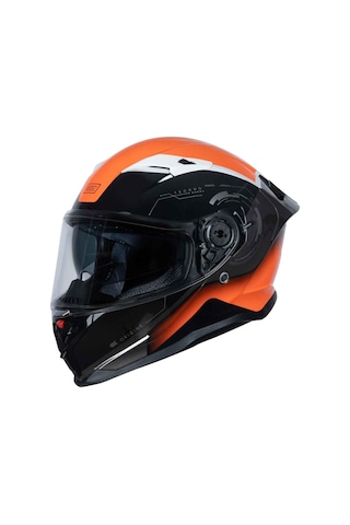Origine Force Techno Kapalı Kask Turuncu - Titanyum
