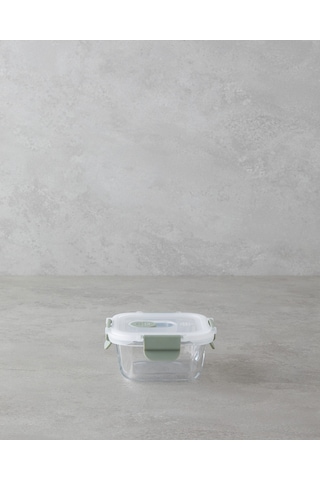 English Home Mila Borosilikat Saklama Kabı 320 Ml Yeşil Yeşil