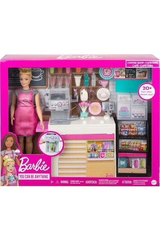 Barbie'Nin Kahve Dükkanı Oyun Seti
