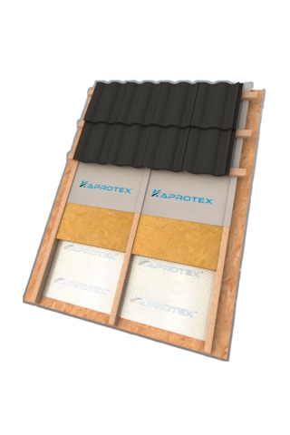 Kaprotex Reflex 90 Buhar Kesici Çatı & Cephe Su Yalıtım Örtüsü 1,5 M X 50 M 75 M²