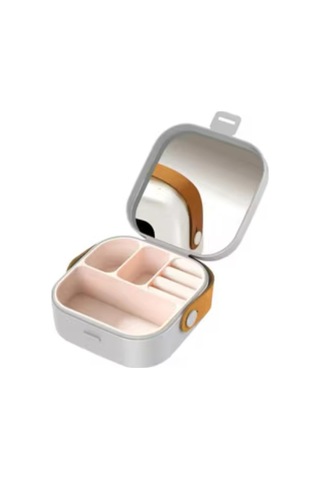 Larimar Aynalı Makyaj Kutusu Çanta Boy - 9035161845147lmr Çok Renkli